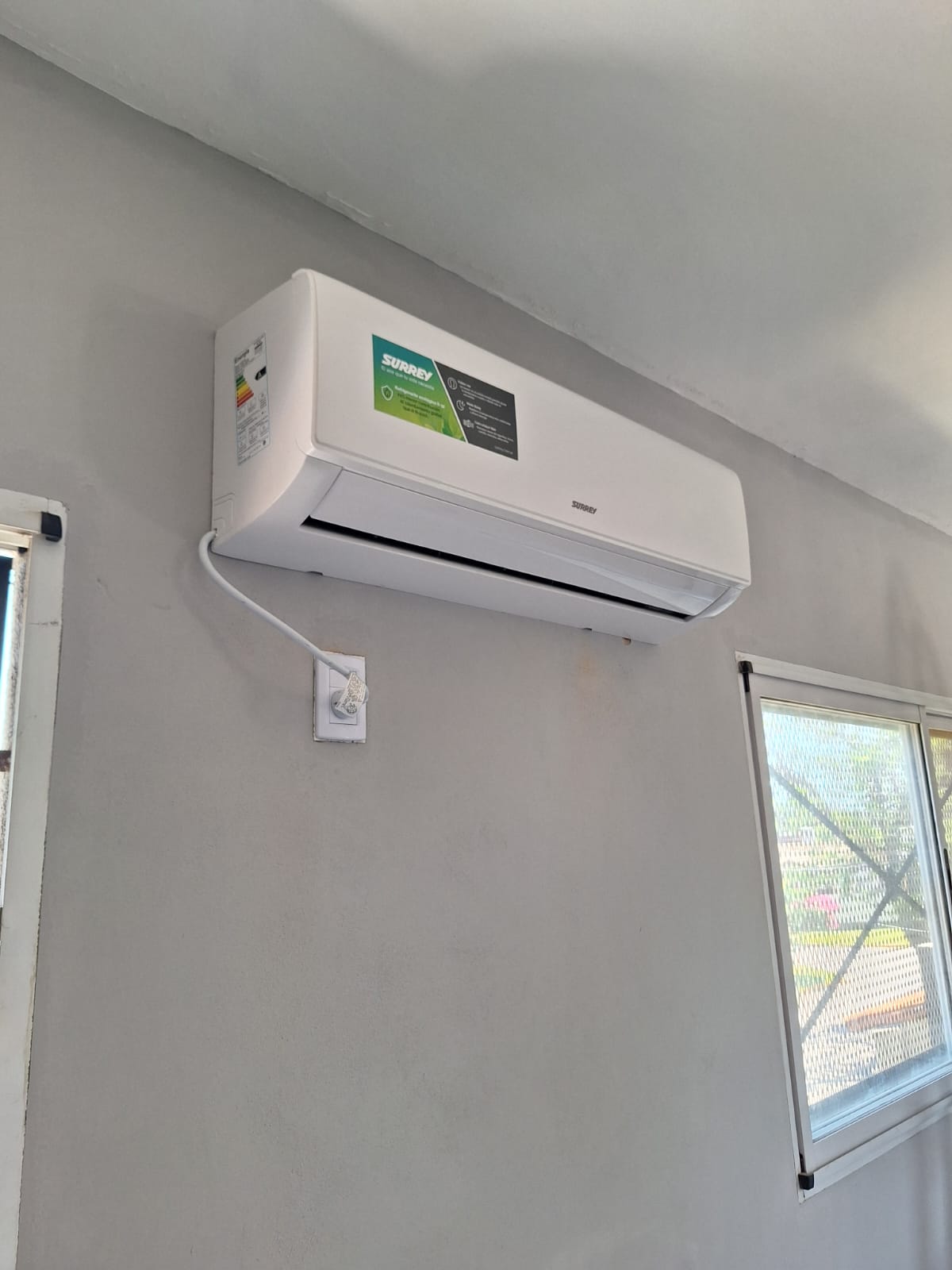 Unidad Surrey instalada con terminación estética y prolija